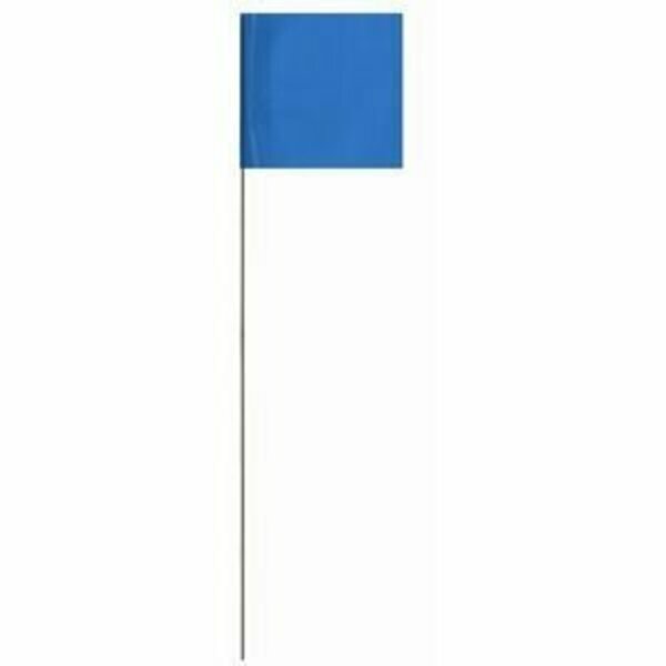 Swanson Tool Co Fbl21100 21 in. Lrg Blue Stake Flags, 100PK HV702117292